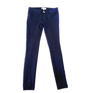 Banana Republic Sloan Fit Skinny Pants Blue Size 0 Mid-Rise Ankle-Length Stretch